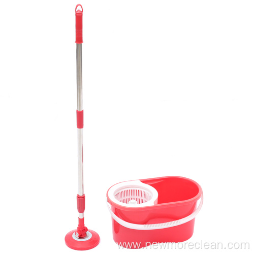 Cleaning Spin Mop Magic With Plastic Bucket